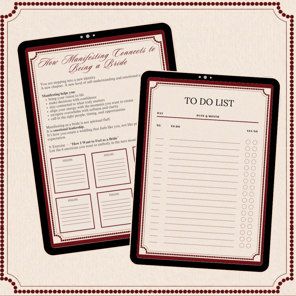 The Diary of the Modern Bride